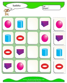 Sudoku Çocuk Bulmacaları